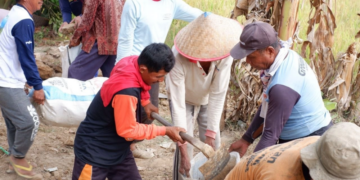 Kerja Bakti Nasional LDII Buay Madang Timur, Siap Sambut Panen Raya