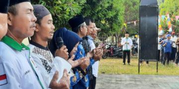 PC LDII Penukal Utara Hadiri Upacara HUT ke-81 RI, Perkuat Persatuan dan Pembinaan Generasi