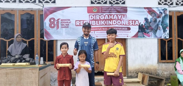 LDII Mandi Angin Gelar Lomba Anak, Semarakkan HUT ke-81 RI