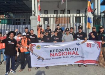 LDII Papua Barat Gelar Kerja Bakti, Bersihkan Sarana Ibadah
