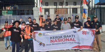 LDII Papua Barat Gelar Kerja Bakti, Bersihkan Sarana Ibadah