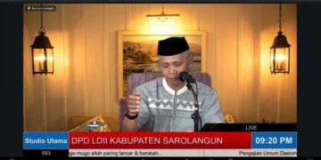 LDII Sarolangun Gelar Pengajian Hibrid, Ajak Warga Bersyukur dan Gemar Bersedekah