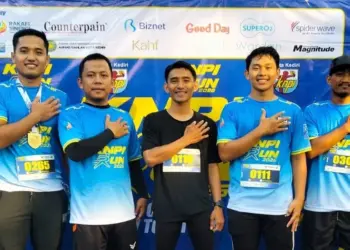 Ramaikan KNPI Run 2026, Pemuda LDII Kota Kediri Ikut Kampanyekan Hidup Sehat