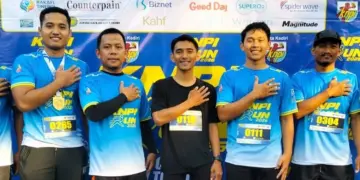 Ramaikan KNPI Run 2026, Pemuda LDII Kota Kediri Ikut Kampanyekan Hidup Sehat