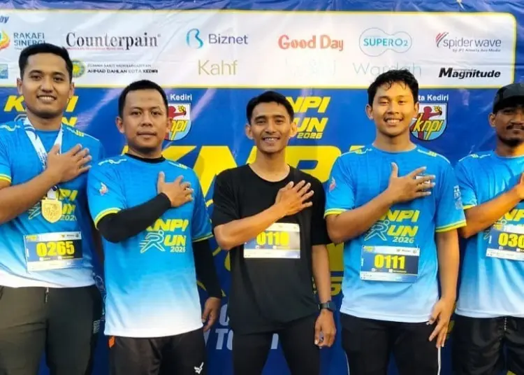 Ramaikan KNPI Run 2026, Pemuda LDII Kota Kediri Ikut Kampanyekan Hidup Sehat