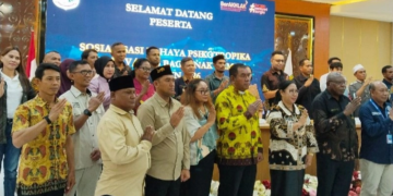 LDII Mimika Hadiri Sosialisasi Bahaya Psikotropika dan HIV/AIDS