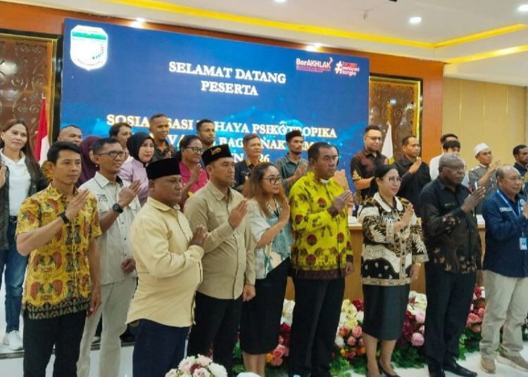LDII Mimika Hadiri Sosialisasi Bahaya Psikotropika dan HIV/AIDS