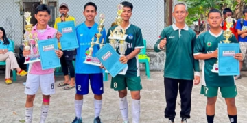Kecamatan Tanjung Raja Gelar Turnamen Futsal, SMK Puncak Gemilang BInaan LDII Raih Juara