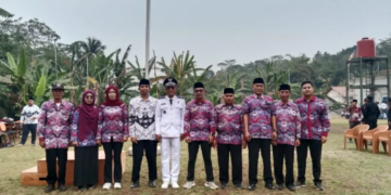 LDII Tonjong Gelar Upacara HUT RI di Yayasan Al-Manshurin
