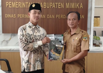 LDII Timika Jaya Bangun Komunikasi, Distribusikan Majalah Nuansa Persada