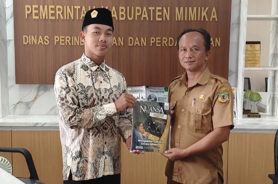 LDII Timika Jaya Bangun Komunikasi, Distribusikan Majalah Nuansa Persada