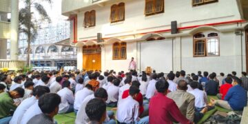 Salat Istisqa’ di Ponpes Wali Barokah, Santri Diajak Muhasabah dan Perbanyak Istighfar