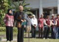 Wali Kota Kediri Lepas Kafilah Porsadin ke-7 Jatim, MDT Wali Barokah Optimistis Raih Prestasi