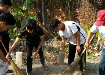 LDII Gunung Putri Gelar Kerja Bakti, Bersihkan Lingkungan Sambut HUT ke-81 RI