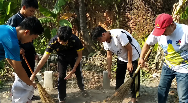 LDII Gunung Putri Gelar Kerja Bakti, Bersihkan Lingkungan Sambut HUT ke-81 RI