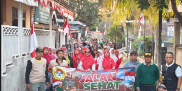 LDII Penambangan Gelar Jalan Sehat, Dorong Keluarga Bangun Budaya Hidup Sehat