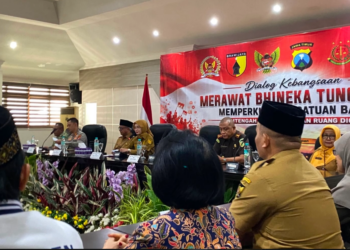 Pemkot Kediri Gelar Dialog Kebangsaan, Pemuda LDII Kota Kediri Hadir Berikan Dukungan
