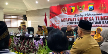 Pemkot Kediri Gelar Dialog Kebangsaan, Pemuda LDII Kota Kediri Hadir Berikan Dukungan