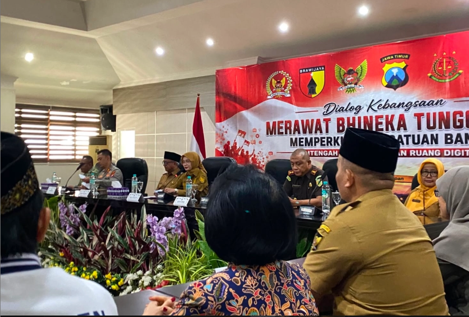 Pemkot Kediri Gelar Dialog Kebangsaan, Pemuda LDII Kota Kediri Hadir Berikan Dukungan