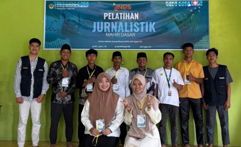 Bina Literasi Generasi Muda, LDII Ogan Ilir Gelar Pelatihan Jurnalistik