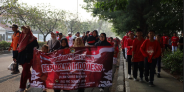 LDII Sunter Jaya Gelar Jalan Santai Kemerdekaan, Perkuat Persatuan Warga
