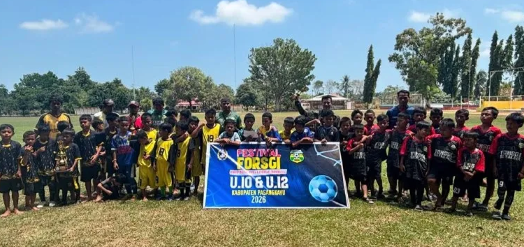 FORSGI Pasangkayu Gelar Festival U-10 dan U-12, Bina Sportivitas Sejak Dini