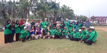 LDII Air Petai Gelar Kerja Bakti Jelang Upacara HUT ke-81 RI