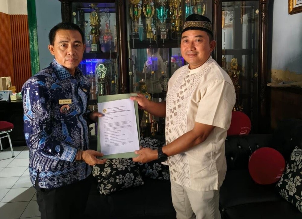 LDII Cikande Audiensi ke Camat, Sampaikan Laporan Kegiatan Semester III