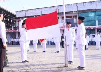 Perkuat Nasionalisme, LDII Bengkulu Gelar Upacara HUT ke-81 RI di Ponpes Al Huda