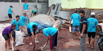 LDII Fakfak Gelar Kerja Bakti, Tingkatkan Gotong Royong dan Kepedulian Lingkungan