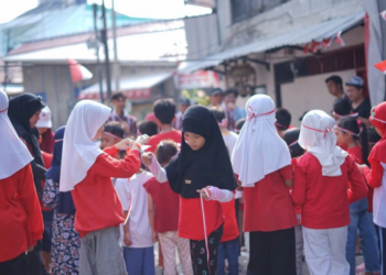 LDII Cempaka Putih dan Warga RT 09/04 Bangun Kebersamaan melalui Lomba HUT RI
