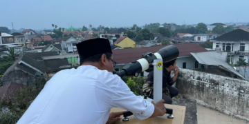 Tim Rukyatul Hilal LDII Jambi Pantau Hilal Rabiul Akhir 1448 H