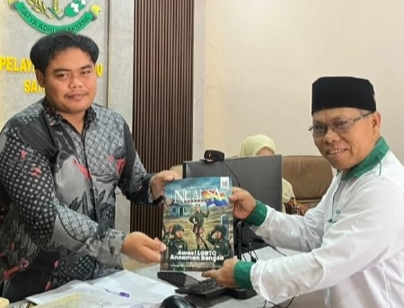 LDII Mukomuko Silaturahim ke Forkopimda, Serahkan Majalah Nuansa Persada