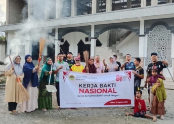 LDII Aimasi Gelar Kerja Bakti, Semangat Gotong Royong dan Kebersamaan Warga