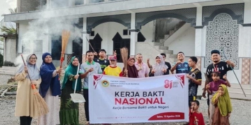 LDII Aimasi Gelar Kerja Bakti, Semangat Gotong Royong dan Kebersamaan Warga
