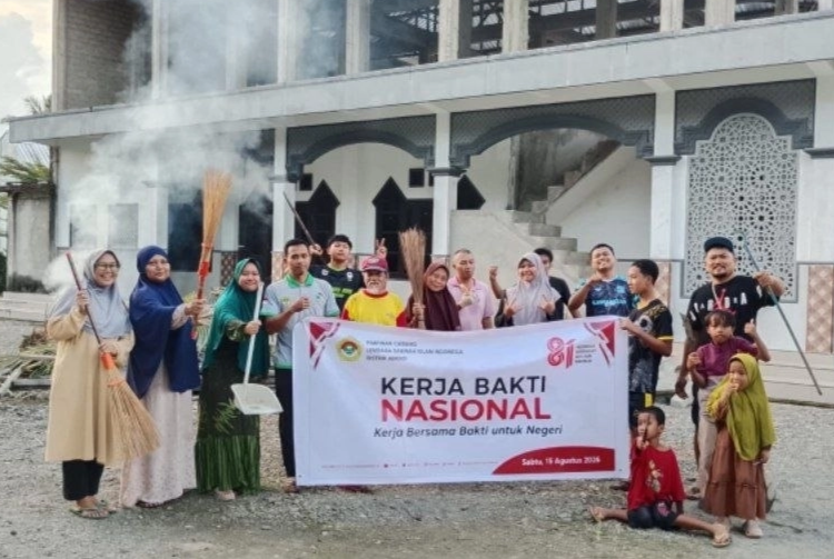 LDII Aimasi Gelar Kerja Bakti, Semangat Gotong Royong dan Kebersamaan Warga