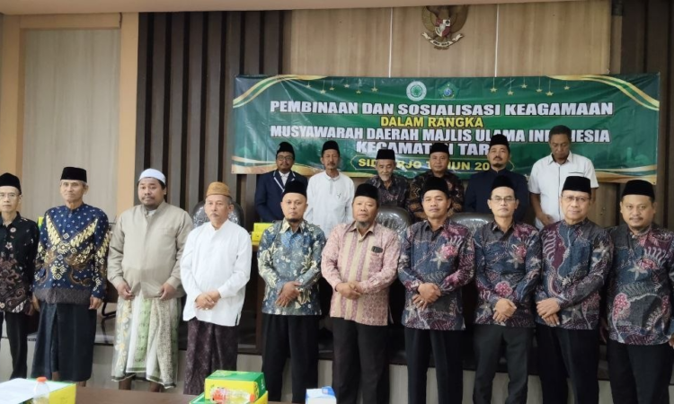 MUI Kecamatan Tarik Perkuat Sinergi Ulama dan Umara dengan Menggelar Musda 2026