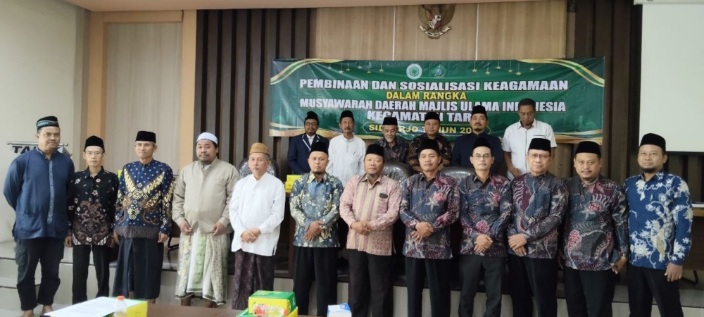 MUI Kecamatan Tarik Perkuat Sinergi Ulama dan Umara dengan Menggelar Musda 2026