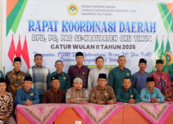 LDII OKU Timur Gelar Rakorda Caturwulan II, Perkuat Peran Organisasi