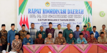 LDII OKU Timur Gelar Rakorda Caturwulan II, Perkuat Peran Organisasi