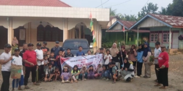 LDII Bengkulu Utara Gelar Kerja Bakti, Perkuat Gotong Royong Bersama TNI