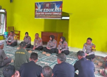 LDII Bakung Ikuti Penyuluhan Karhutla bersama Binmas Ogan Ilir