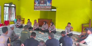 LDII Bakung Ikuti Penyuluhan Karhutla bersama Binmas Ogan Ilir