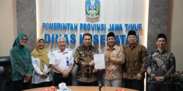 LDII Jatim Bersilaturahmi ke Dinas Kesehatan, Perluas Cakupan Cek Kesehatan Gratis