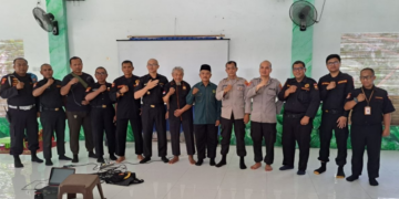 Kanit Binmas dan Sabhara Polsek Kramatwatu Hadiri Kopdar Senkom Cilegon