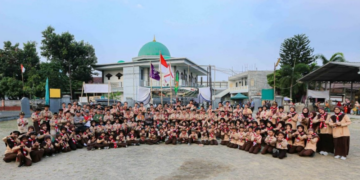 SAKO SPN Kota Cilegon Sukseskan Upacara Hari Pramuka ke-65