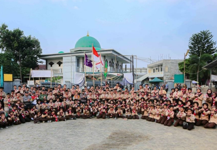SAKO SPN Kota Cilegon Sukseskan Upacara Hari Pramuka ke-65