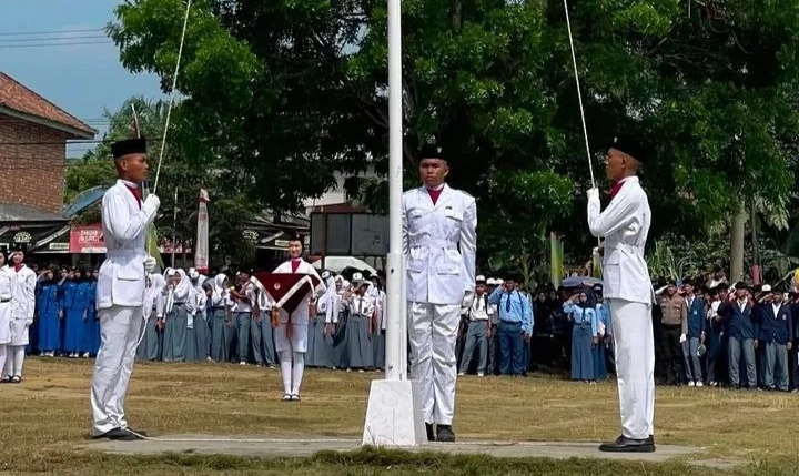 Generus LDII Sungai Bahar Ikuti Paskibra Kecamatan