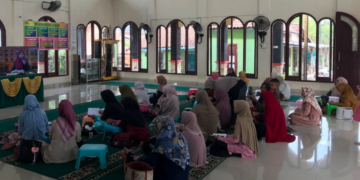LDII Tanjung Raja Ikuti Pengajian Hybrid, Bahas Peran Ibu dalam Keluarga