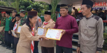 LDII Jayaloka Terima Penghargaan atas Partisipasi dalam Kemah HUT ke-65 Pramuka